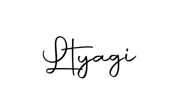How to Draw Ltyagi signature style? Autography-DOLnW is a latest design signature styles for name Ltyagi. Ltyagi signature style 10 images and pictures png