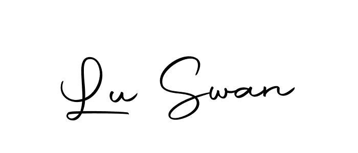 Make a beautiful signature design for name Lu Swan. Use this online signature maker to create a handwritten signature for free. Lu Swan signature style 10 images and pictures png