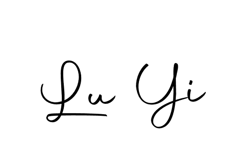 It looks lik you need a new signature style for name Lu Yi. Design unique handwritten (Autography-DOLnW) signature with our free signature maker in just a few clicks. Lu Yi signature style 10 images and pictures png