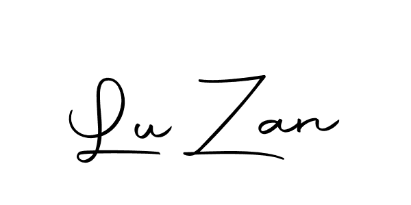 This is the best signature style for the Lu Zan name. Also you like these signature font (Autography-DOLnW). Mix name signature. Lu Zan signature style 10 images and pictures png