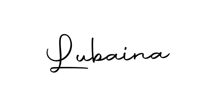 How to make Lubaina name signature. Use Autography-DOLnW style for creating short signs online. This is the latest handwritten sign. Lubaina signature style 10 images and pictures png