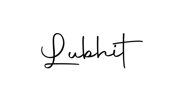 Use a signature maker to create a handwritten signature online. With this signature software, you can design (Autography-DOLnW) your own signature for name Lubhit. Lubhit signature style 10 images and pictures png