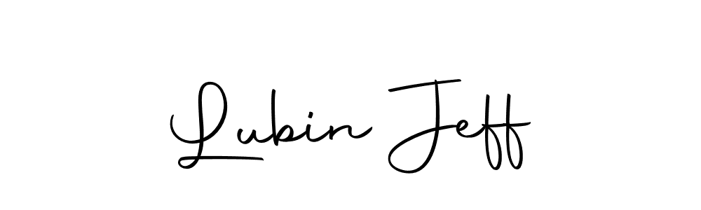 Design your own signature with our free online signature maker. With this signature software, you can create a handwritten (Autography-DOLnW) signature for name Lubin Jeff. Lubin Jeff signature style 10 images and pictures png
