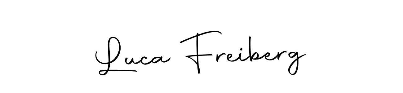 You should practise on your own different ways (Autography-DOLnW) to write your name (Luca Freiberg) in signature. don't let someone else do it for you. Luca Freiberg signature style 10 images and pictures png