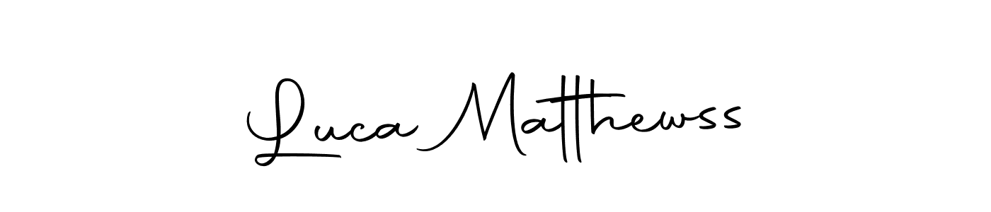 Also we have Luca Matthewss name is the best signature style. Create professional handwritten signature collection using Autography-DOLnW autograph style. Luca Matthewss signature style 10 images and pictures png