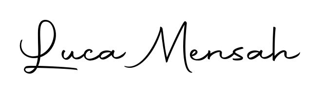 An effortless, minimalist signature concept for Luca Mensah using Autography-DOLnW design. Clean lines that look great on any document. Luca Mensah signature style 10 images and pictures png