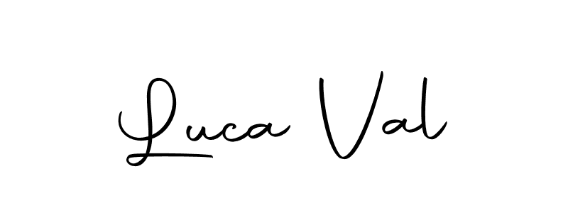 Luca Val stylish signature style. Best Handwritten Sign (Autography-DOLnW) for my name. Handwritten Signature Collection Ideas for my name Luca Val. Luca Val signature style 10 images and pictures png