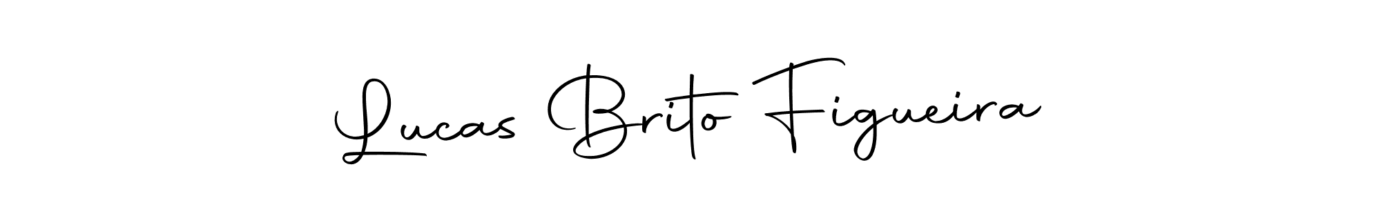 Design your own signature with our free online signature maker. With this signature software, you can create a handwritten (Autography-DOLnW) signature for name Lucas Brito Figueira. Lucas Brito Figueira signature style 10 images and pictures png