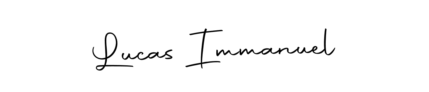 You can use this online signature creator to create a handwritten signature for the name Lucas Immanuel. This is the best online autograph maker. Lucas Immanuel signature style 10 images and pictures png