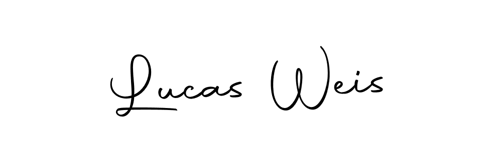 Design your own signature with our free online signature maker. With this signature software, you can create a handwritten (Autography-DOLnW) signature for name Lucas Weis. Lucas Weis signature style 10 images and pictures png