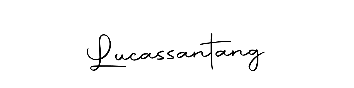 Make a beautiful signature design for name Lucassantang. Use this online signature maker to create a handwritten signature for free. Lucassantang signature style 10 images and pictures png