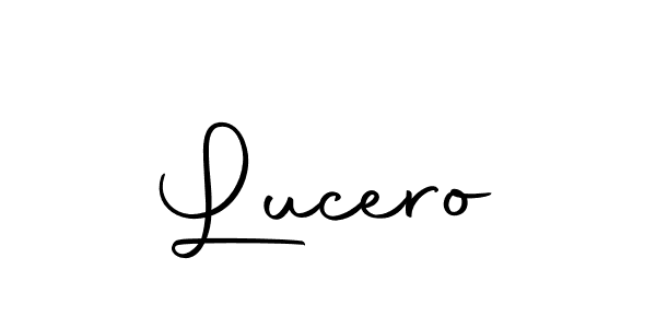 Use a signature maker to create a handwritten signature online. With this signature software, you can design (Autography-DOLnW) your own signature for name Lucero. Lucero signature style 10 images and pictures png