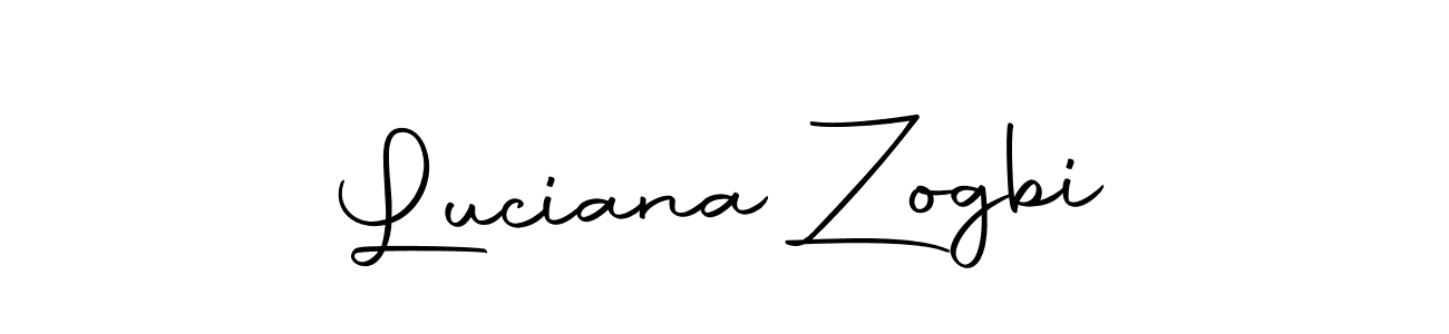 You should practise on your own different ways (Autography-DOLnW) to write your name (Luciana Zogbi) in signature. don't let someone else do it for you. Luciana Zogbi signature style 10 images and pictures png