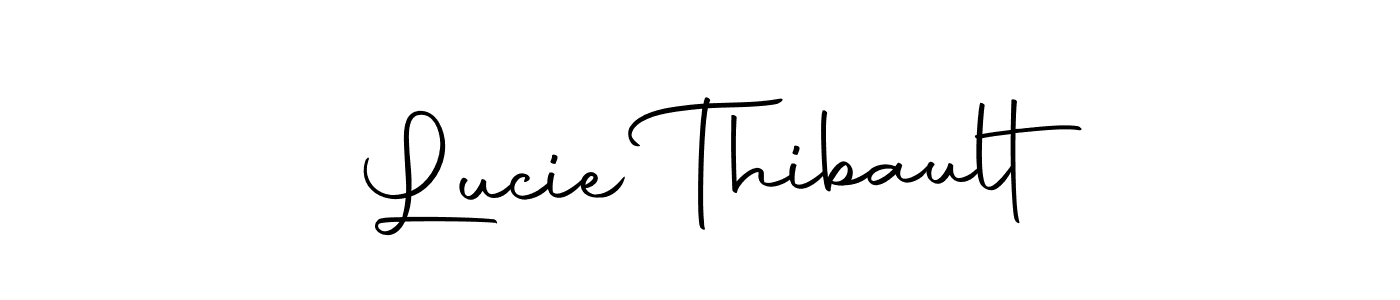 Make a beautiful signature design for name Lucie Thibault. Use this online signature maker to create a handwritten signature for free. Lucie Thibault signature style 10 images and pictures png