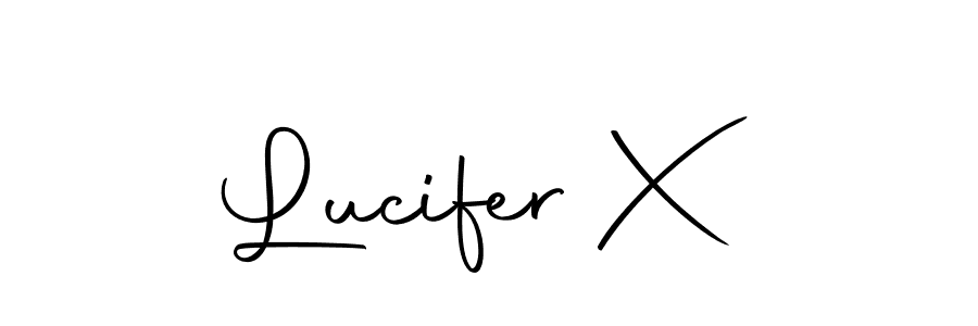 Lucifer X stylish signature style. Best Handwritten Sign (Autography-DOLnW) for my name. Handwritten Signature Collection Ideas for my name Lucifer X. Lucifer X signature style 10 images and pictures png