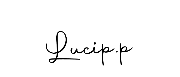 if you are searching for the best signature style for your name Lucip.p. so please give up your signature search. here we have designed multiple signature styles  using Autography-DOLnW. Lucip.p signature style 10 images and pictures png