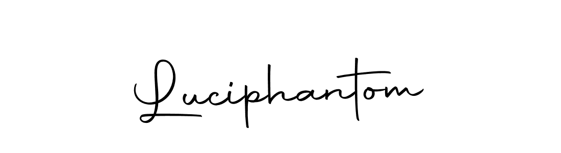 Luciphantom stylish signature style. Best Handwritten Sign (Autography-DOLnW) for my name. Handwritten Signature Collection Ideas for my name Luciphantom. Luciphantom signature style 10 images and pictures png