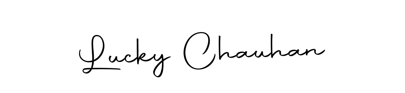 Autography-DOLnW is a professional signature style that is perfect for those who want to add a touch of class to their signature. It is also a great choice for those who want to make their signature more unique. Get Lucky Chauhan name to fancy signature for free. Lucky Chauhan signature style 10 images and pictures png