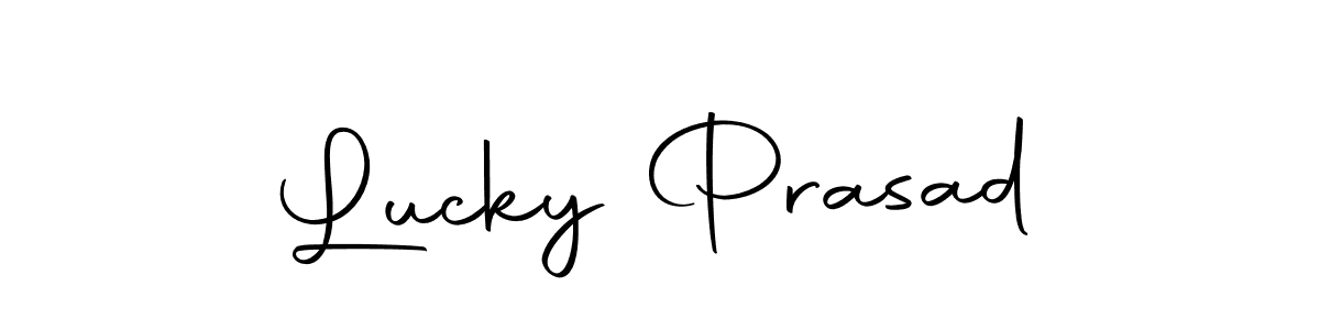 Also You can easily find your signature by using the search form. We will create Lucky Prasad name handwritten signature images for you free of cost using Autography-DOLnW sign style. Lucky Prasad signature style 10 images and pictures png