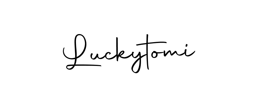 How to Draw Luckytomi signature style? Autography-DOLnW is a latest design signature styles for name Luckytomi. Luckytomi signature style 10 images and pictures png