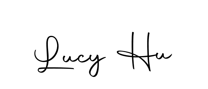 How to make Lucy Hu name signature. Use Autography-DOLnW style for creating short signs online. This is the latest handwritten sign. Lucy Hu signature style 10 images and pictures png