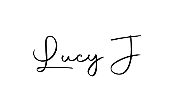 Similarly Autography-DOLnW is the best handwritten signature design. Signature creator online .You can use it as an online autograph creator for name Lucy J. Lucy J signature style 10 images and pictures png