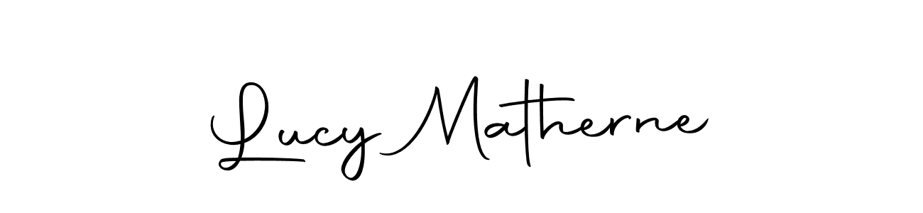 It looks lik you need a new signature style for name Lucy Matherne. Design unique handwritten (Autography-DOLnW) signature with our free signature maker in just a few clicks. Lucy Matherne signature style 10 images and pictures png