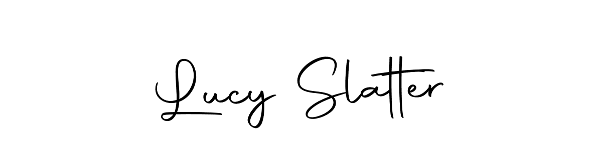 You should practise on your own different ways (Autography-DOLnW) to write your name (Lucy Slatter) in signature. don't let someone else do it for you. Lucy Slatter signature style 10 images and pictures png