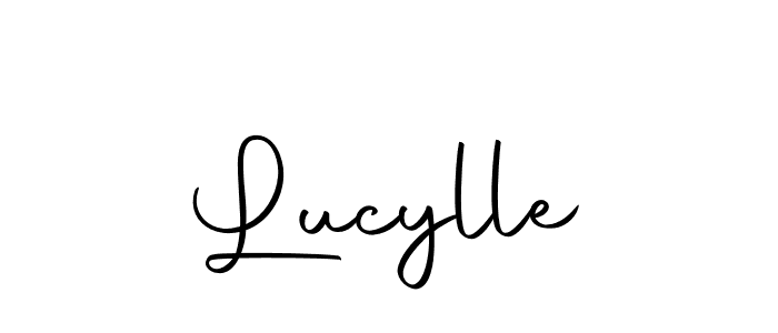 Here are the top 10 professional signature styles for the name Lucylle. These are the best autograph styles you can use for your name. Lucylle signature style 10 images and pictures png