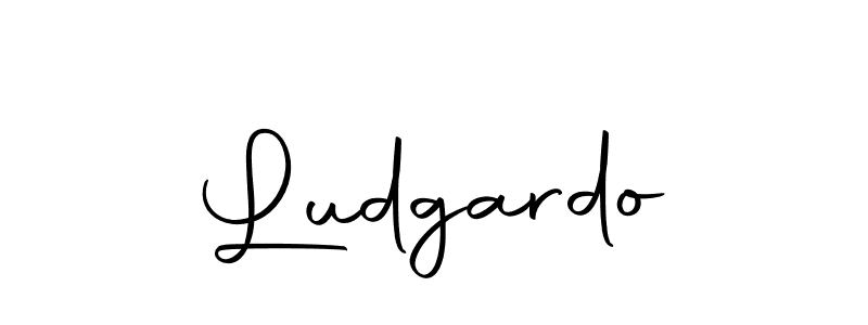Design your own signature with our free online signature maker. With this signature software, you can create a handwritten (Autography-DOLnW) signature for name Ludgardo. Ludgardo signature style 10 images and pictures png