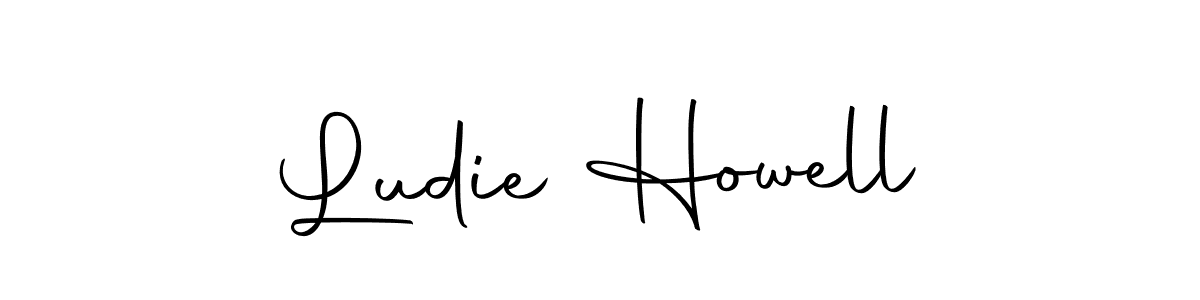 How to make Ludie Howell signature? Autography-DOLnW is a professional autograph style. Create handwritten signature for Ludie Howell name. Ludie Howell signature style 10 images and pictures png