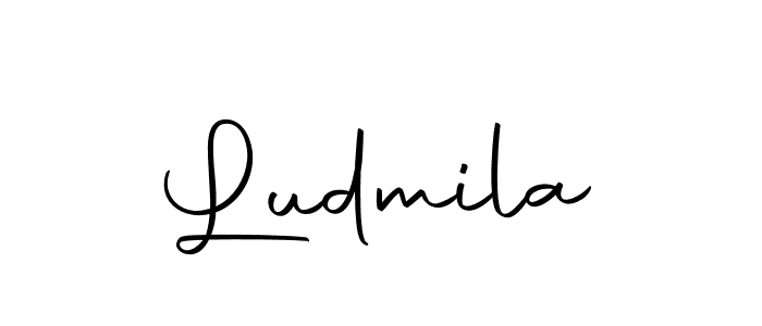 Also we have Ludmila name is the best signature style. Create professional handwritten signature collection using Autography-DOLnW autograph style. Ludmila signature style 10 images and pictures png