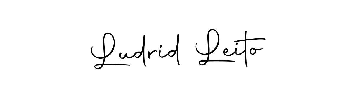 Autography-DOLnW is a professional signature style that is perfect for those who want to add a touch of class to their signature. It is also a great choice for those who want to make their signature more unique. Get Ludrid Leito name to fancy signature for free. Ludrid Leito signature style 10 images and pictures png