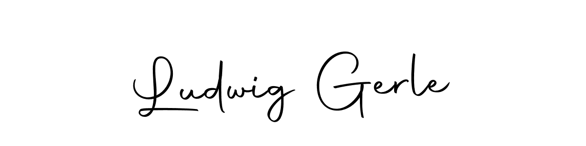 Design your own signature with our free online signature maker. With this signature software, you can create a handwritten (Autography-DOLnW) signature for name Ludwig Gerle. Ludwig Gerle signature style 10 images and pictures png