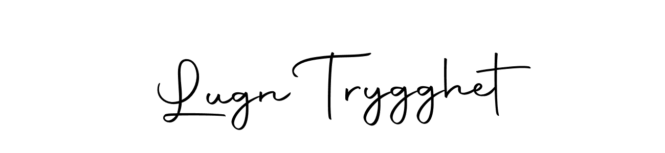 Check out images of Autograph of Lugn Trygghet name. Actor Lugn Trygghet Signature Style. Autography-DOLnW is a professional sign style online. Lugn Trygghet signature style 10 images and pictures png