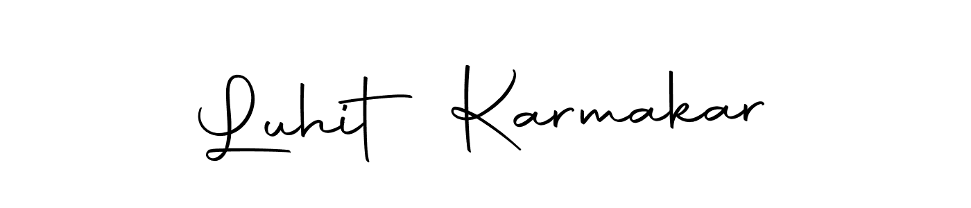 Here are the top 10 professional signature styles for the name Luhit Karmakar. These are the best autograph styles you can use for your name. Luhit Karmakar signature style 10 images and pictures png