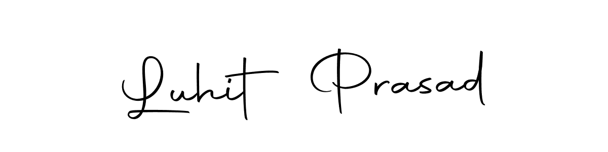 Luhit Prasad stylish signature style. Best Handwritten Sign (Autography-DOLnW) for my name. Handwritten Signature Collection Ideas for my name Luhit Prasad. Luhit Prasad signature style 10 images and pictures png