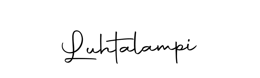 Make a beautiful signature design for name Luhtalampi. Use this online signature maker to create a handwritten signature for free. Luhtalampi signature style 10 images and pictures png