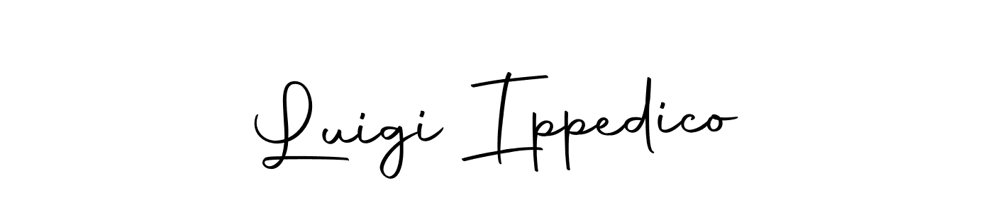 Also we have Luigi Ippedico name is the best signature style. Create professional handwritten signature collection using Autography-DOLnW autograph style. Luigi Ippedico signature style 10 images and pictures png