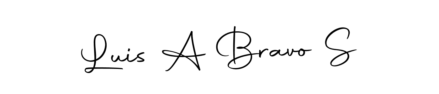 How to make Luis A Bravo S signature? Autography-DOLnW is a professional autograph style. Create handwritten signature for Luis A Bravo S name. Luis A Bravo S signature style 10 images and pictures png