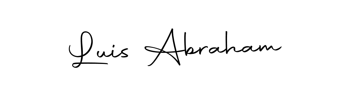 Check out images of Autograph of Luis Abraham name. Actor Luis Abraham Signature Style. Autography-DOLnW is a professional sign style online. Luis Abraham signature style 10 images and pictures png