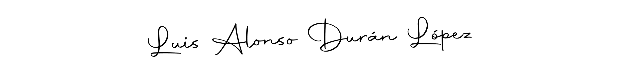It looks lik you need a new signature style for name Luis Alonso Durán López. Design unique handwritten (Autography-DOLnW) signature with our free signature maker in just a few clicks. Luis Alonso Durán López signature style 10 images and pictures png
