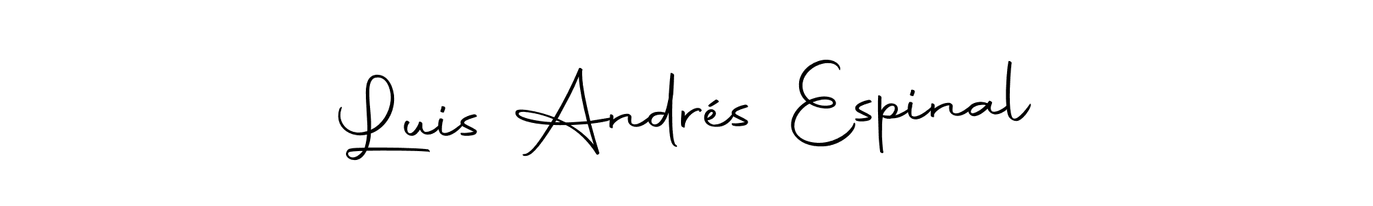 Here are the top 10 professional signature styles for the name Luis Andrés Espinal. These are the best autograph styles you can use for your name. Luis Andrés Espinal signature style 10 images and pictures png