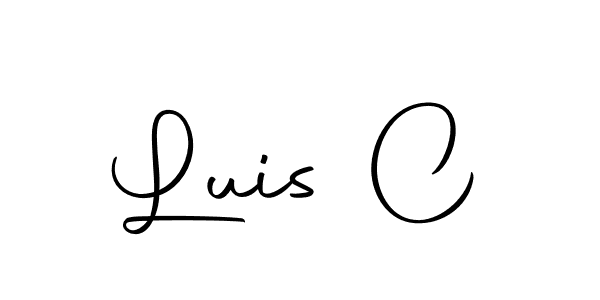 Once you've used our free online signature maker to create your best signature Autography-DOLnW style, it's time to enjoy all of the benefits that Luis C name signing documents. Luis C signature style 10 images and pictures png