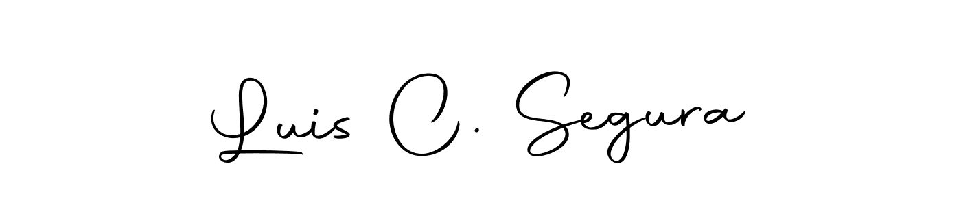 Make a beautiful signature design for name Luis C. Segura. Use this online signature maker to create a handwritten signature for free. Luis C. Segura signature style 10 images and pictures png