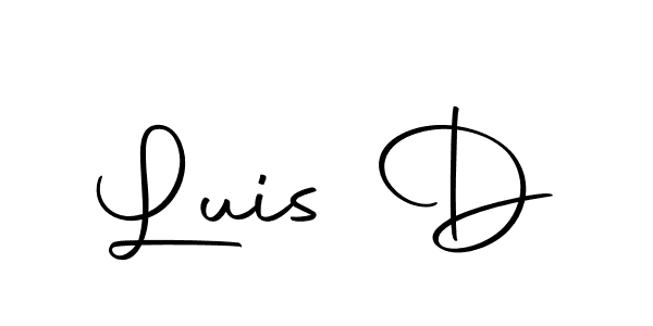 Here are the top 10 professional signature styles for the name Luis D. These are the best autograph styles you can use for your name. Luis D signature style 10 images and pictures png