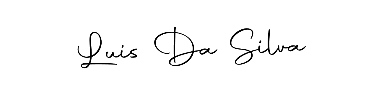 Autography-DOLnW is a professional signature style that is perfect for those who want to add a touch of class to their signature. It is also a great choice for those who want to make their signature more unique. Get Luis Da Silva name to fancy signature for free. Luis Da Silva signature style 10 images and pictures png
