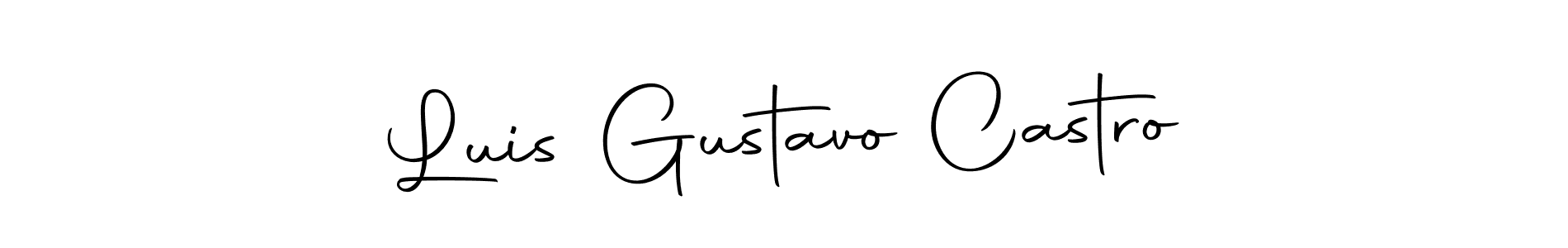 Similarly Autography-DOLnW is the best handwritten signature design. Signature creator online .You can use it as an online autograph creator for name Luis Gustavo Castro. Luis Gustavo Castro signature style 10 images and pictures png
