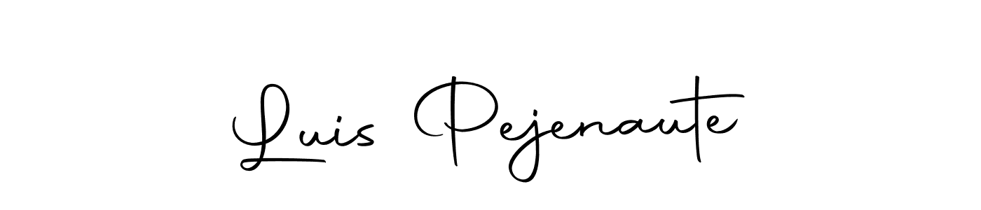 Luis Pejenaute stylish signature style. Best Handwritten Sign (Autography-DOLnW) for my name. Handwritten Signature Collection Ideas for my name Luis Pejenaute. Luis Pejenaute signature style 10 images and pictures png