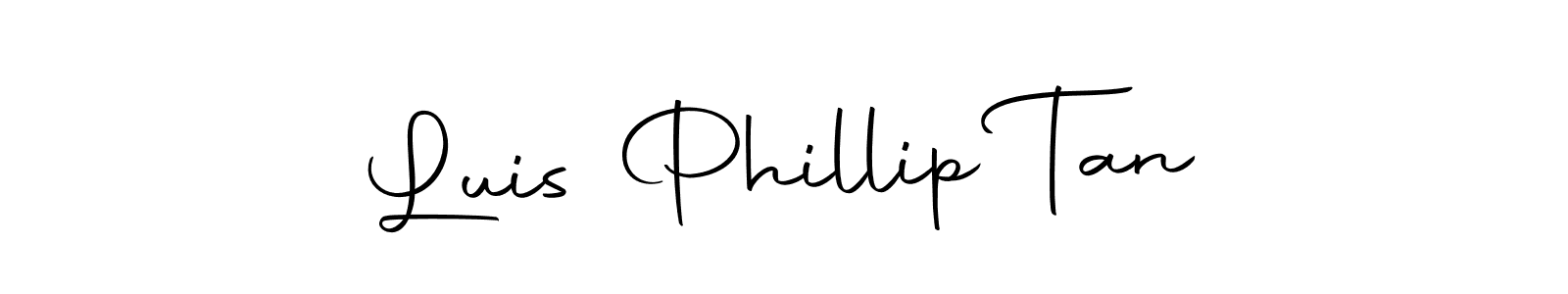 Make a beautiful signature design for name Luis Phillip Tan. Use this online signature maker to create a handwritten signature for free. Luis Phillip Tan signature style 10 images and pictures png